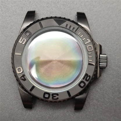 Boîtier de montre à miroir convexe renforcé pour NH35/NH36/NH39/NH38 