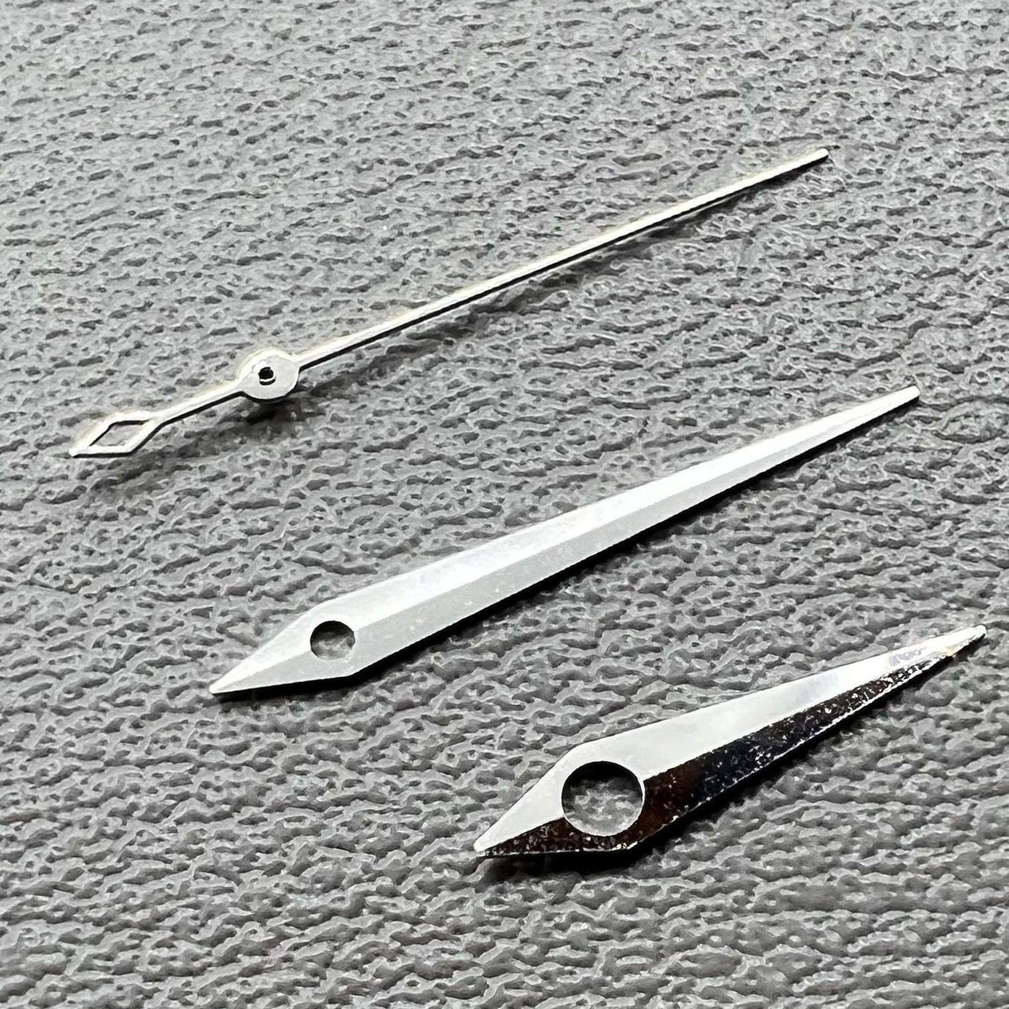 2 Stück Silberfarbene Cocktail Uhrenzeiger Ohne Leuchtkraft Für NH35 36 38 70 72