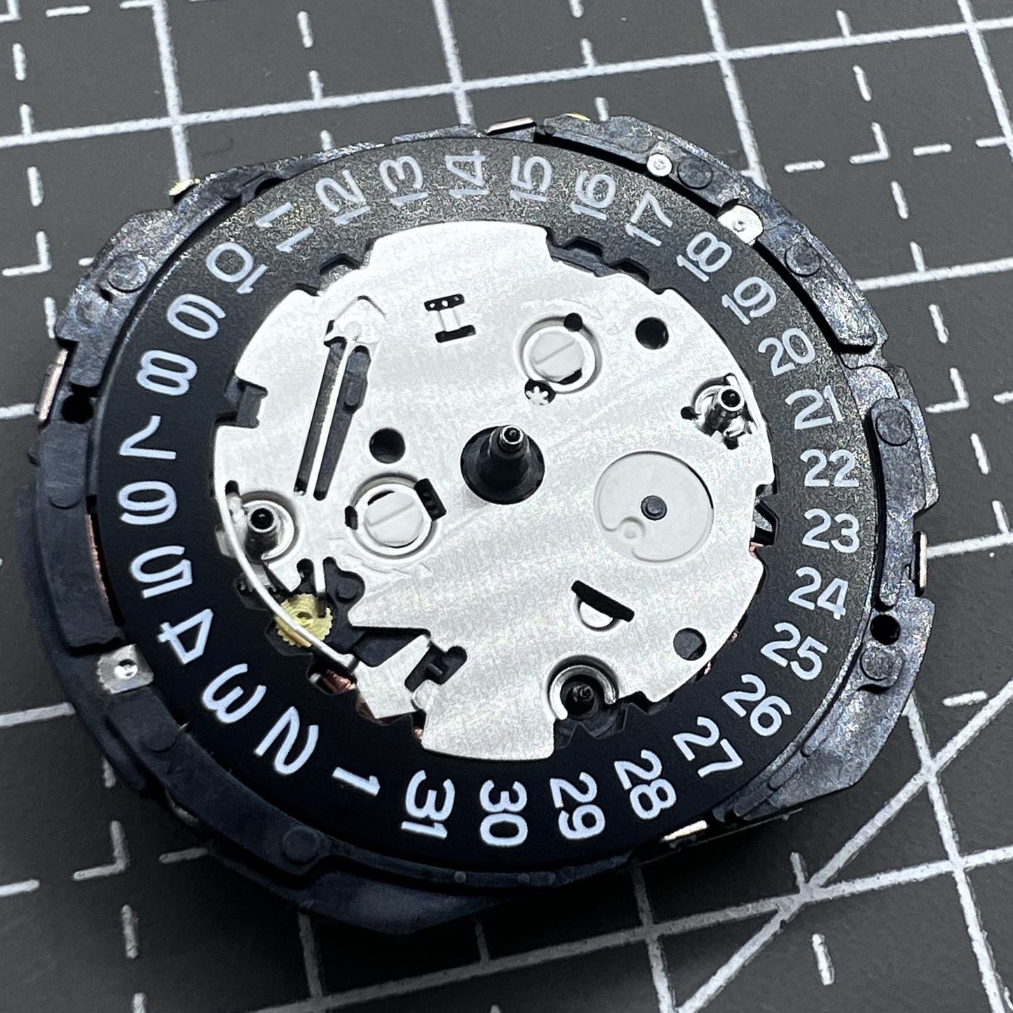 Seiko Japan 5T82A quartz movement for precise timekeeping in watch accessories.