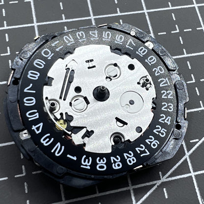 Seiko Japan 5T82A quartz movement for precise timekeeping in watch accessories.