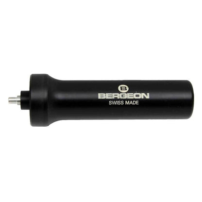 Swiss Bergeon 5011 precision watch case pump tool for removing glass from monobloc cases, ideal for repairs