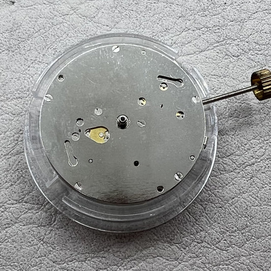 Dandong DL8218 Stern-Mond-Phase Silber Datum Woche Automatisches mechanisches Uhrwerk 