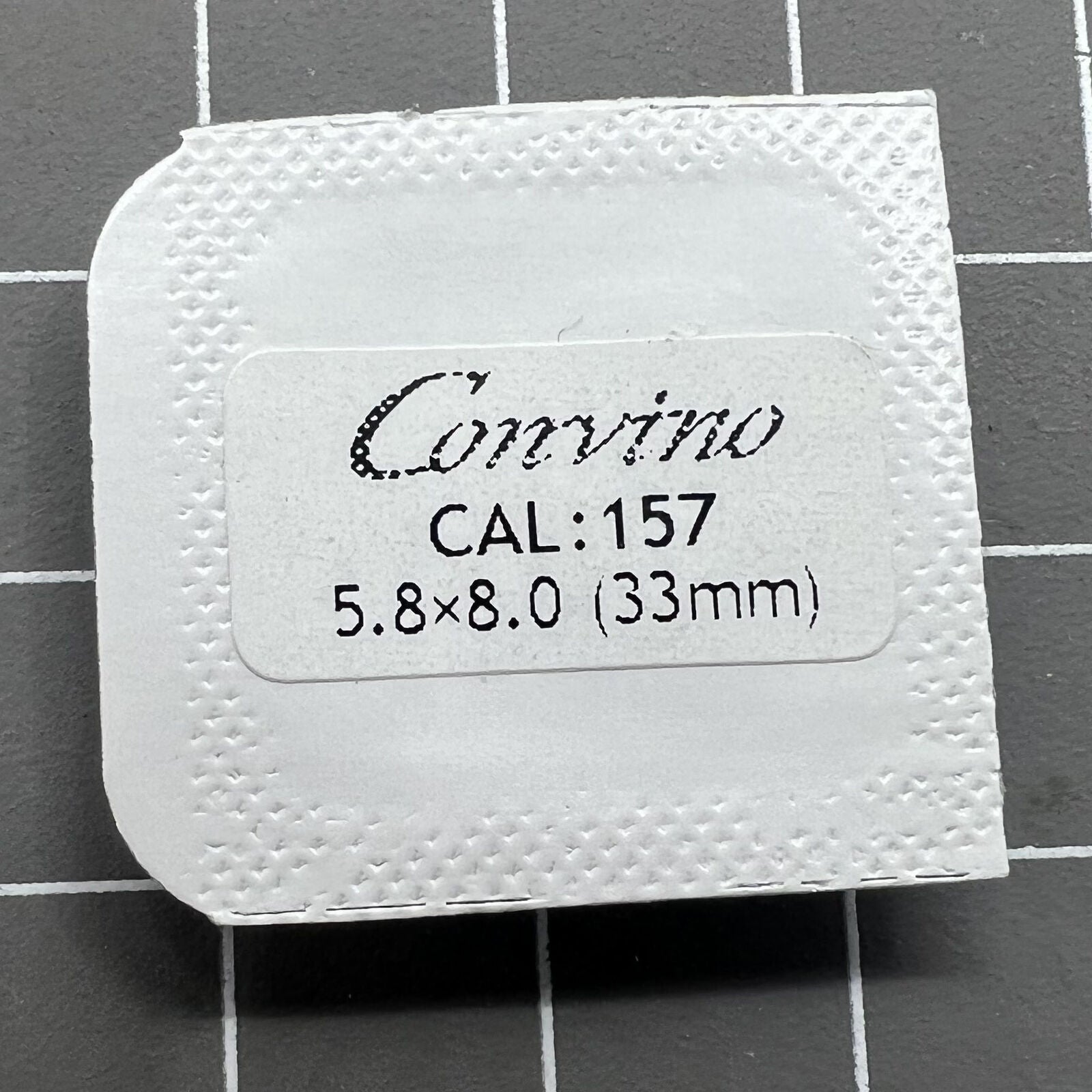 Cartier Ballon Cal 057 watch hands set for quartz movement repair, precise restoration parts.