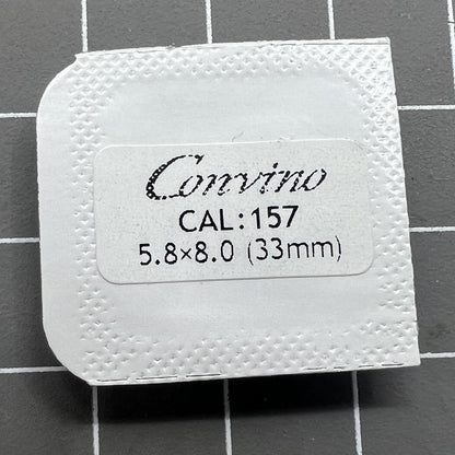 Cartier Ballon Cal 057 watch hands set for quartz movement repair, precise restoration parts.