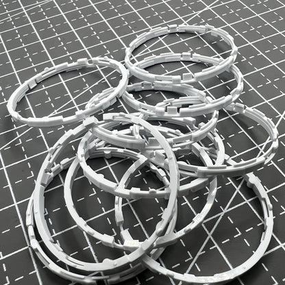 5 PIECES Watch Case Movement Cushion Mount Spacer Ring Generic for Miyota 9015
