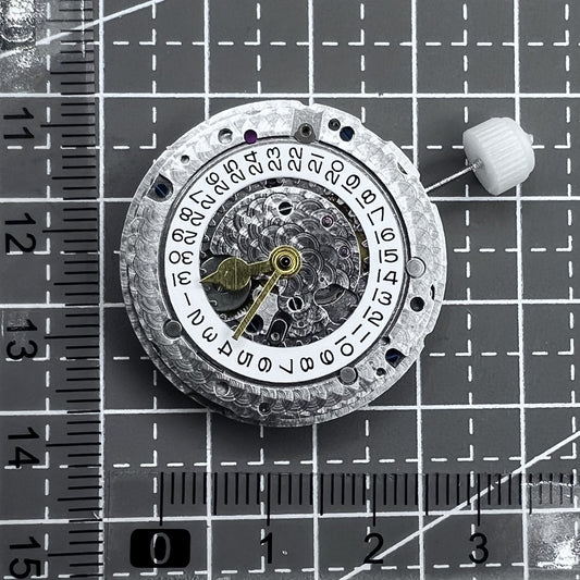 Shanghai 3285 Ersatz Automatisches Mechanisches Uhrwerk 4 Zeiger GMT Greenwich 