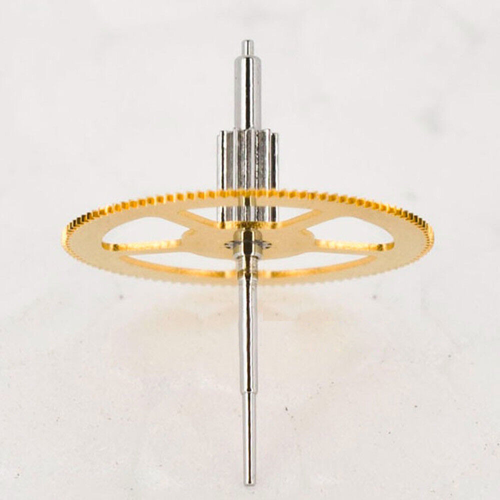 Pointer wheel watch hand at 9 o'clock position for ETA C01.211, precision Swiss watch part.