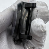 44mm 316L Black Sapphire Glass Watch Case for Seagull ST3600/ST3621/ETA6497/6498