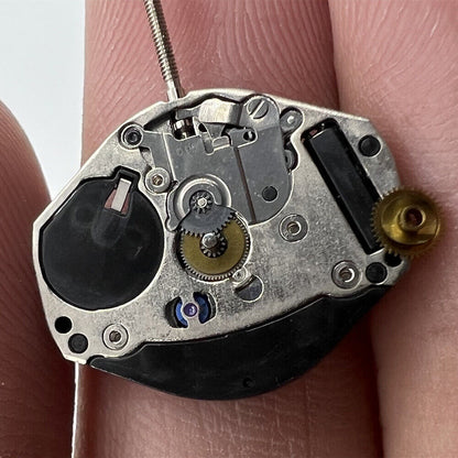 ETA 902.005 Swiss quartz watch movement with 2 hands, precision craftsmanship by ETA for reliable timekeeping.