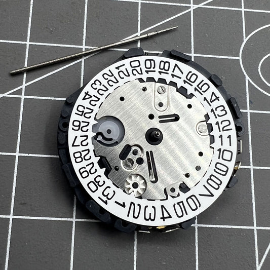 Hattori Epson TMI Japan VR3G quartz watch movement for precise timekeeping in watch accessories.