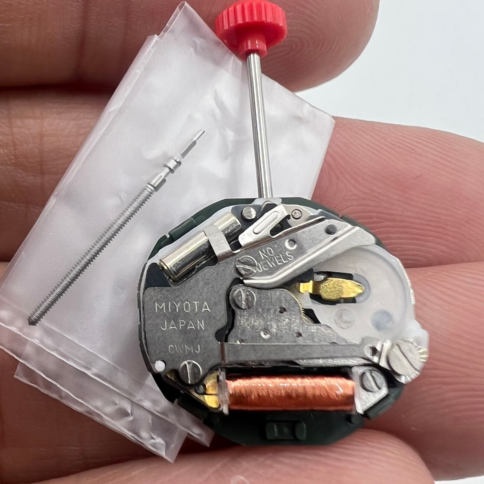 Miyota 2015 Japan Quartz Movement watch accessory, date display at 6 o'clock, precise timekeeping.