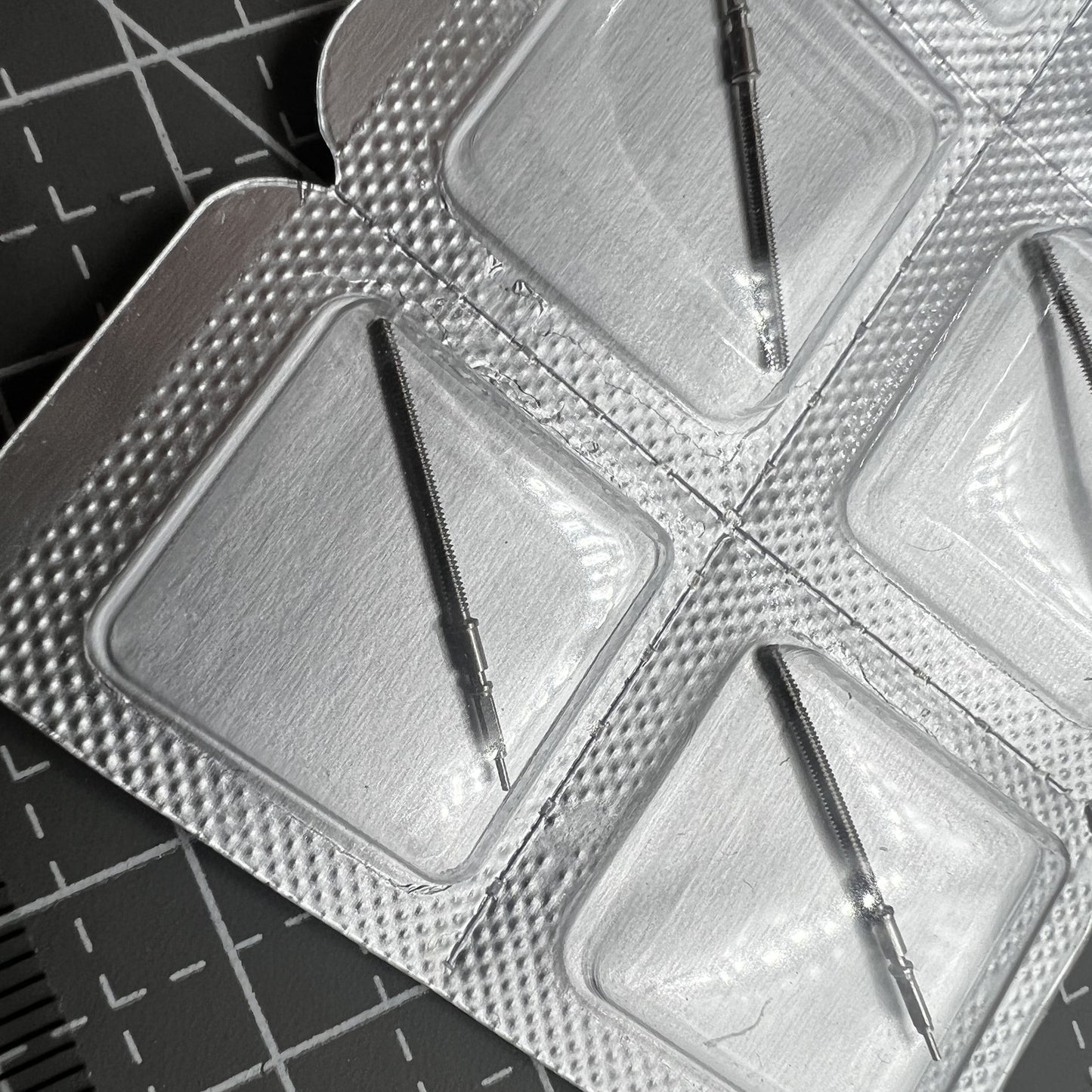 5 Stück Uhrenaufzugwellen Ersatz Passend für ETA C07.111 Werk