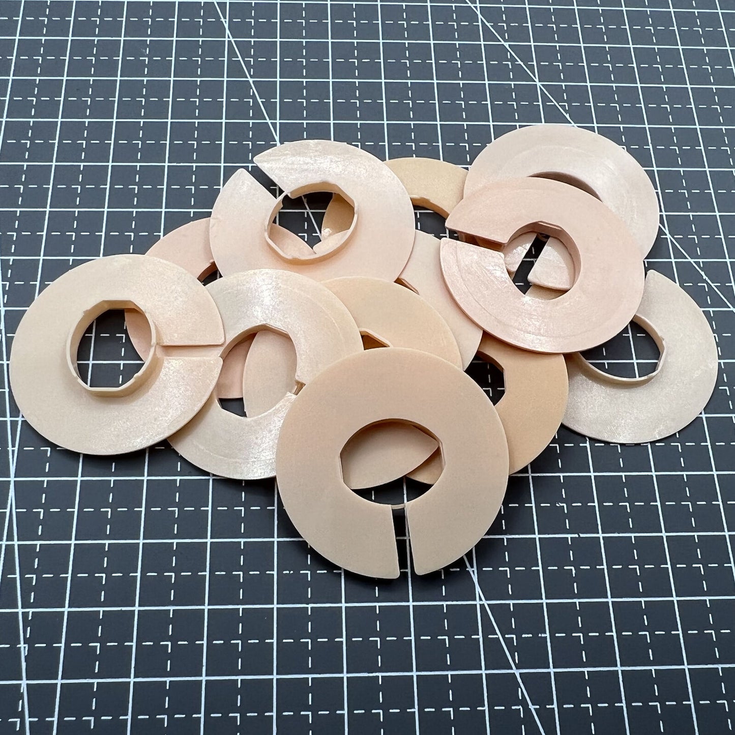 12 pièces 6 tailles de ligne entretoise de boîtier de mouvement support de bague de boîtier #AC-676-TAILLE 5.5