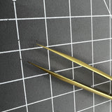 Swiss Bergeon 7422-PM-S5 Brass Anti-Magnetic Tweezers