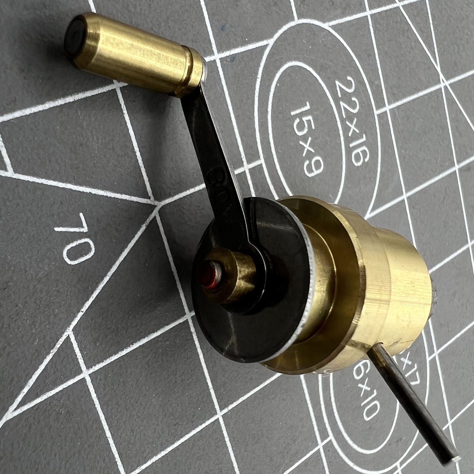 Swiss Bergeon 2729 watch mainspring winder with spare barrels for ETA calibres, durable repair tool.