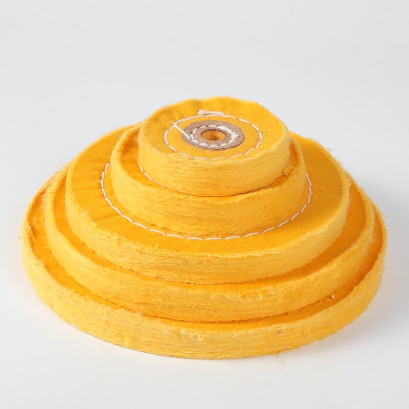 4x75mm Polierscheiben aus Baumwollstoff Polier- und Bufferräder Baumwollräder