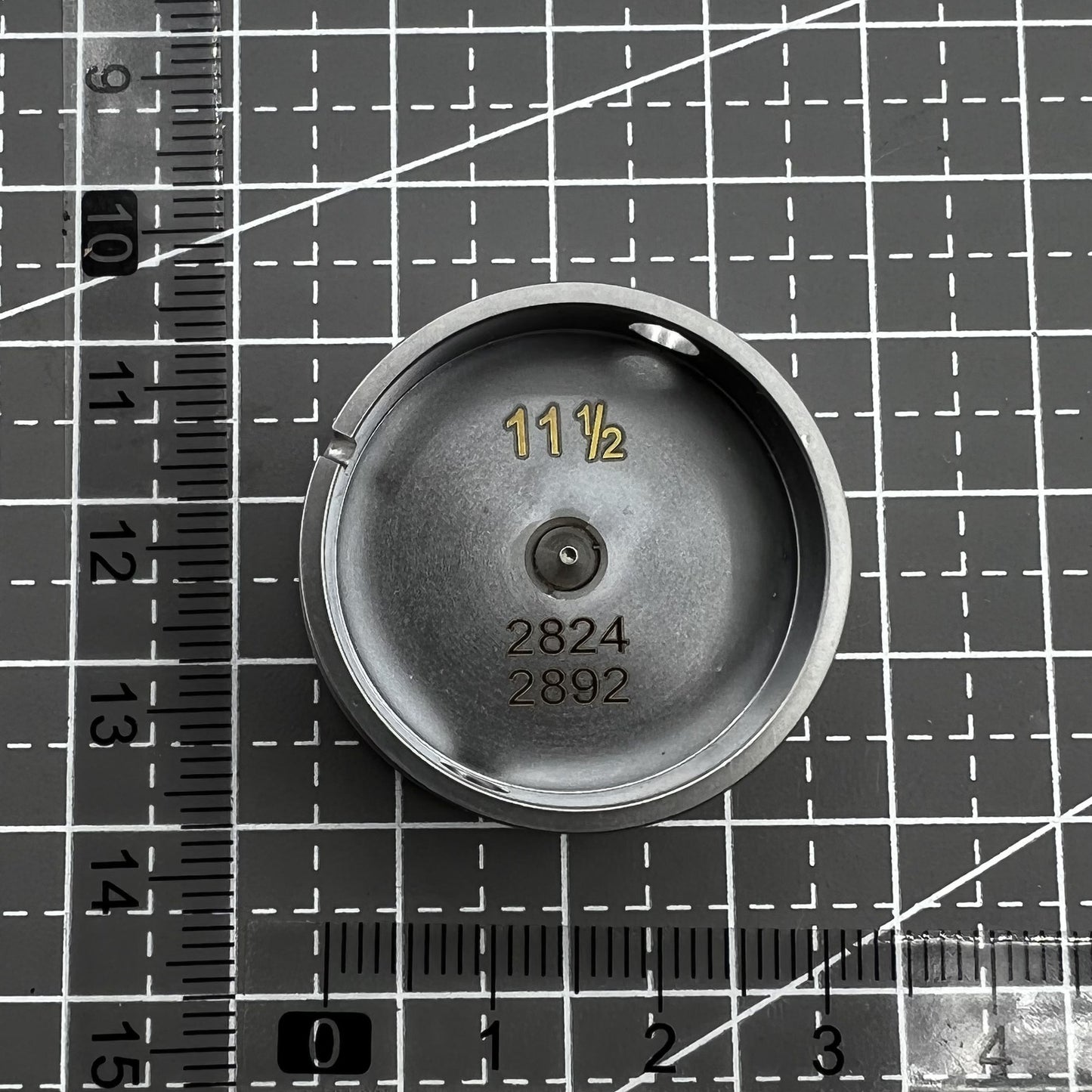 Bewegungs Halter 11-1/2 Ligne mit Mittelschraube für Eta 2892 und 2824 Uhrwerk