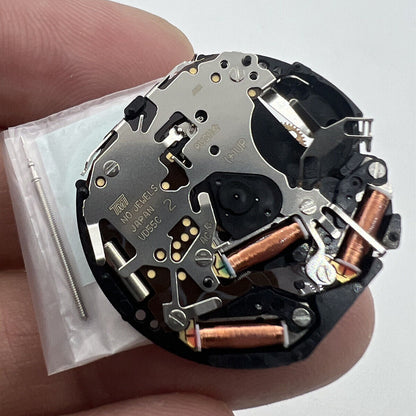 Hattori Epson TMI VD55 Quartz watch movement, Japan-made precision for accessories and repairs