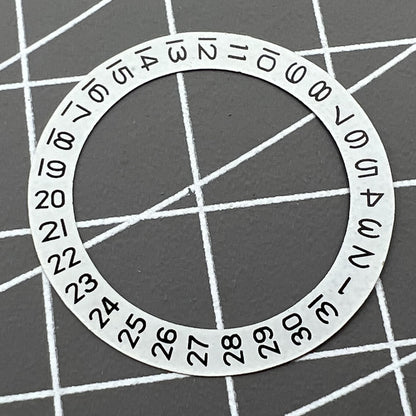Roue de disque de date Roue de date générique pour mouvement de montre 2813/2836/8215 Date à 9 heures