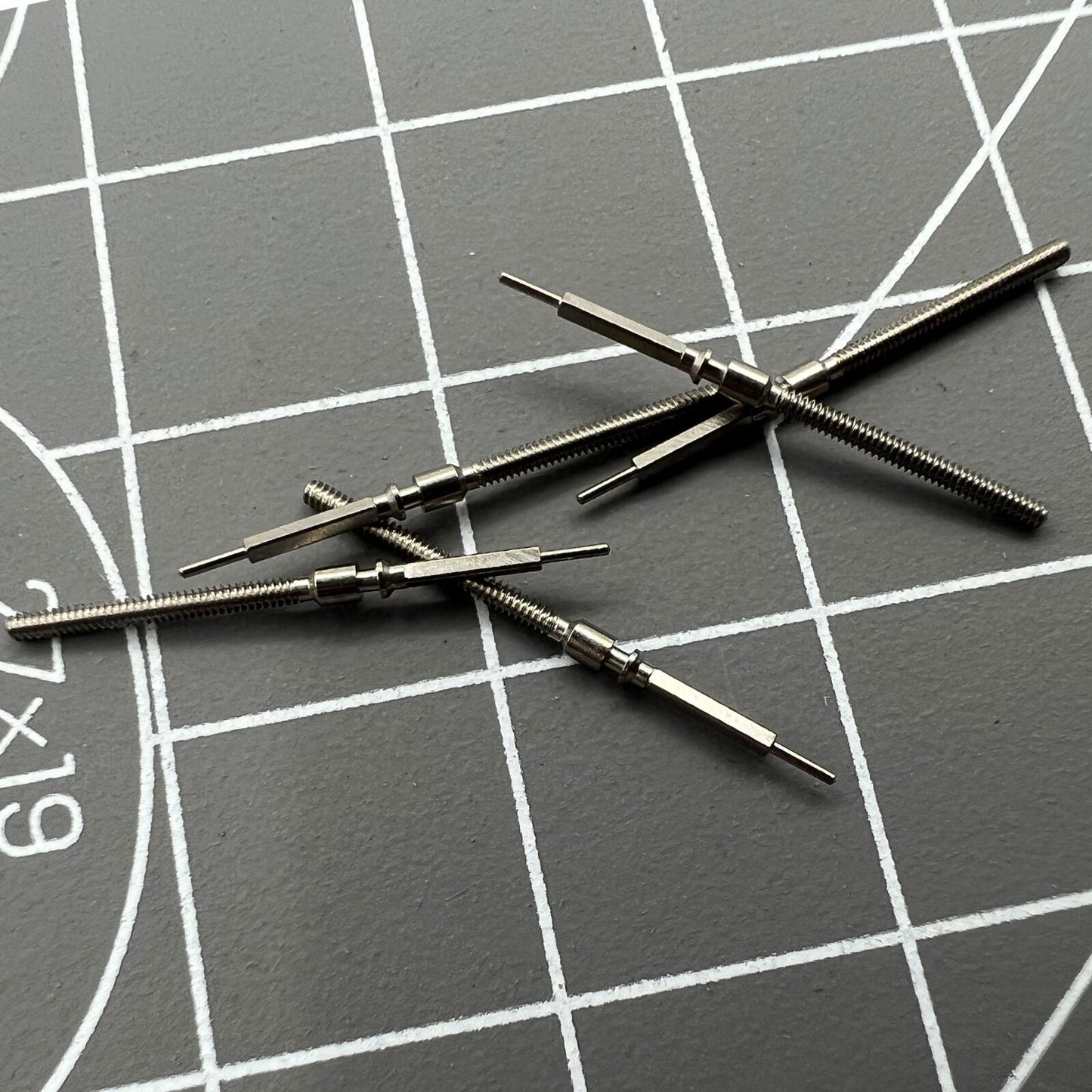 5PCS/Pack Watch Winding Stems Spare Parts Fit for China Made ST2555 Watch Part