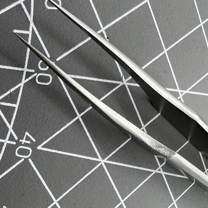 Pince à épiler antimagnétique Bergeon 7024-4, fabriquée en Suisse, taille 110 mm