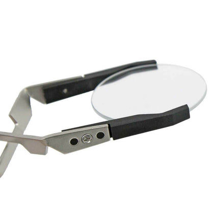 Bergeon 7140 Kreuzverriegelungspinzette für Kristalle und Zifferblätter