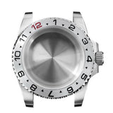 40MM Sapphire Glass Watch Case 316L Stainless Steel Watch Case for NH35 NH36