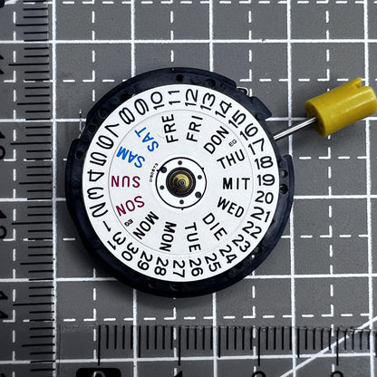 Ersatzquarzwerk Seiko 5M83A aus Japan