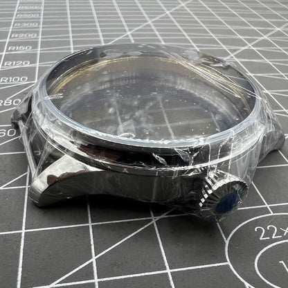 44mm stainless steel watch case, compatible with Seagull ST3600/ST3621 and ETA 6497 movements.