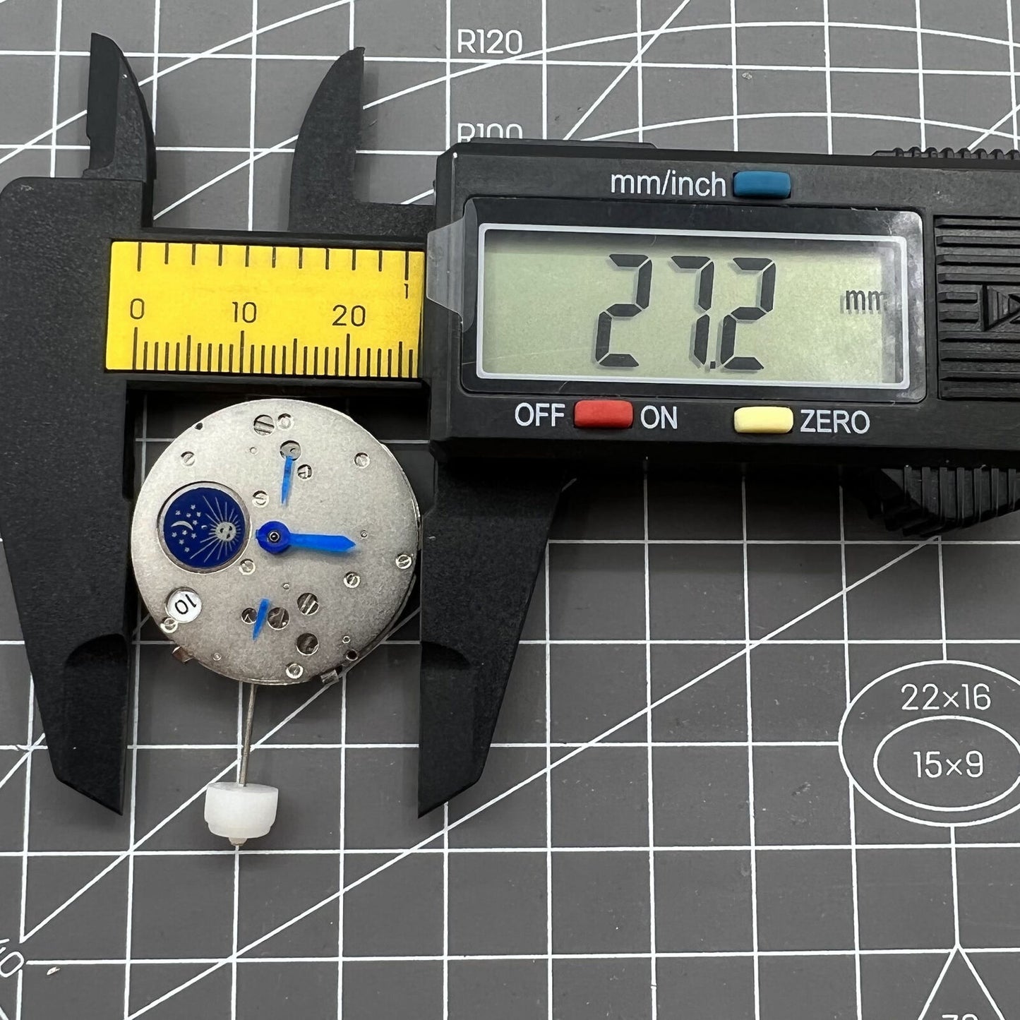 Shanghai Silver Star Moon Phase@6 Automatisches mechanisches Uhrwerk