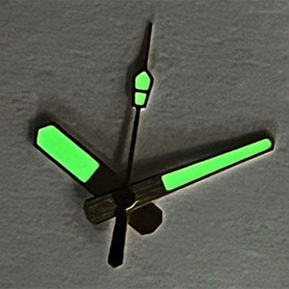 Golden Trim C3 Super Lume watch hands for SRP777 SKX/SBBN with NH35 NH36 movement, enhancing visibility and style.