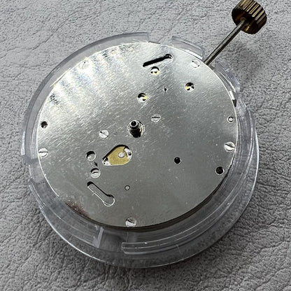 Dandong DL8218 Stern-Mond-Phase Silber Datum Woche Automatisches mechanisches Uhrwerk 