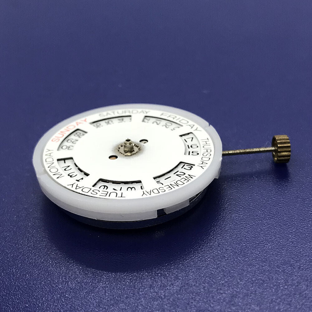 DG2813 Automatisches mechanisches Uhrwerk 8205 Ersatz Tag Datum Silber