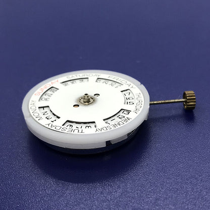 DG2813 Automatisches mechanisches Uhrwerk 8205 Ersatz Tag Datum Silber