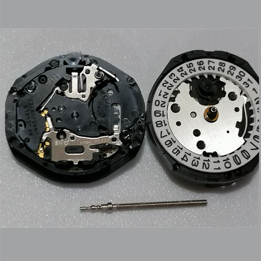 Brand New Hattori Epson PC22 Watch Quartz Movement 3 Hands Date at 3 Japan Made