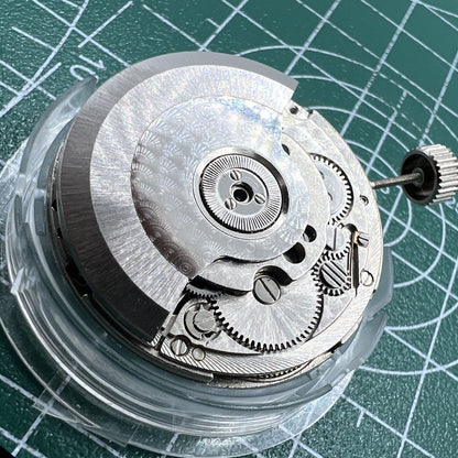 Seagull ST25 GMT automatic watch showcasing mechanical movement and small second subdial at 9 o?clock.