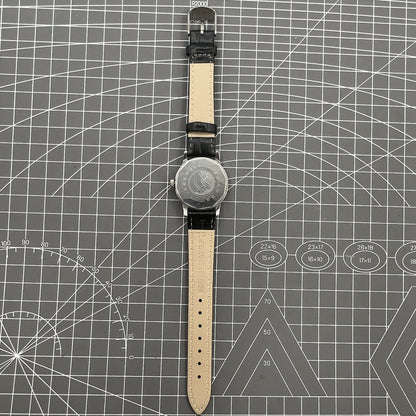 32mm Taihang Manual Mechanical Watch 17 Jews Black Dial Golden Nail