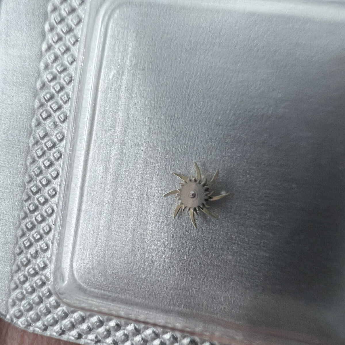 Swiss Made Omega Escape Wheel for 9900A 2500D movement, precision watch repair component