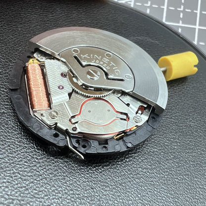 Seiko 5M63A quartz watch movement, precision Japan model for reliable timekeeping.