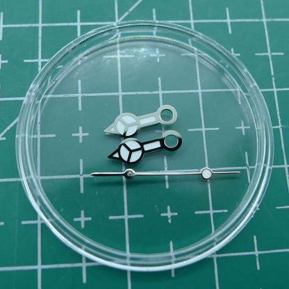 Wholesale green luminous watch hands, 7.75x12x13mm, compatible with NH35A/NH36A movement, precision design.