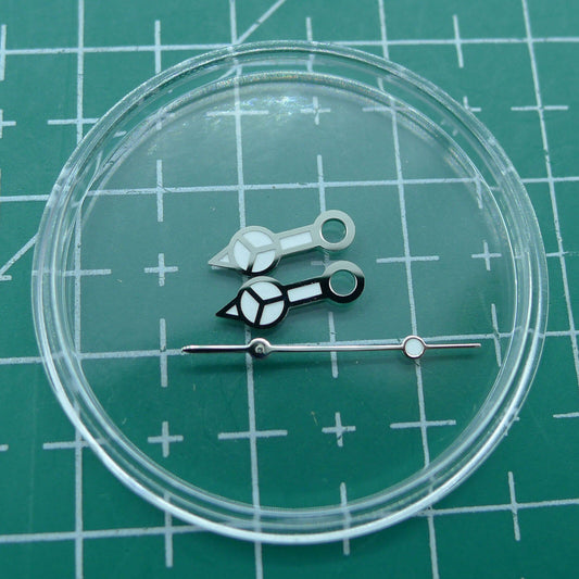 Wholesale green luminous watch hands, 7.75x12x13mm, compatible with NH35A/NH36A movement, precision design.