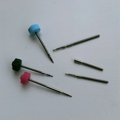 36pcs Swiss Made Ronda watch stems assortment, AM-641, ideal for precise watch repair parts.