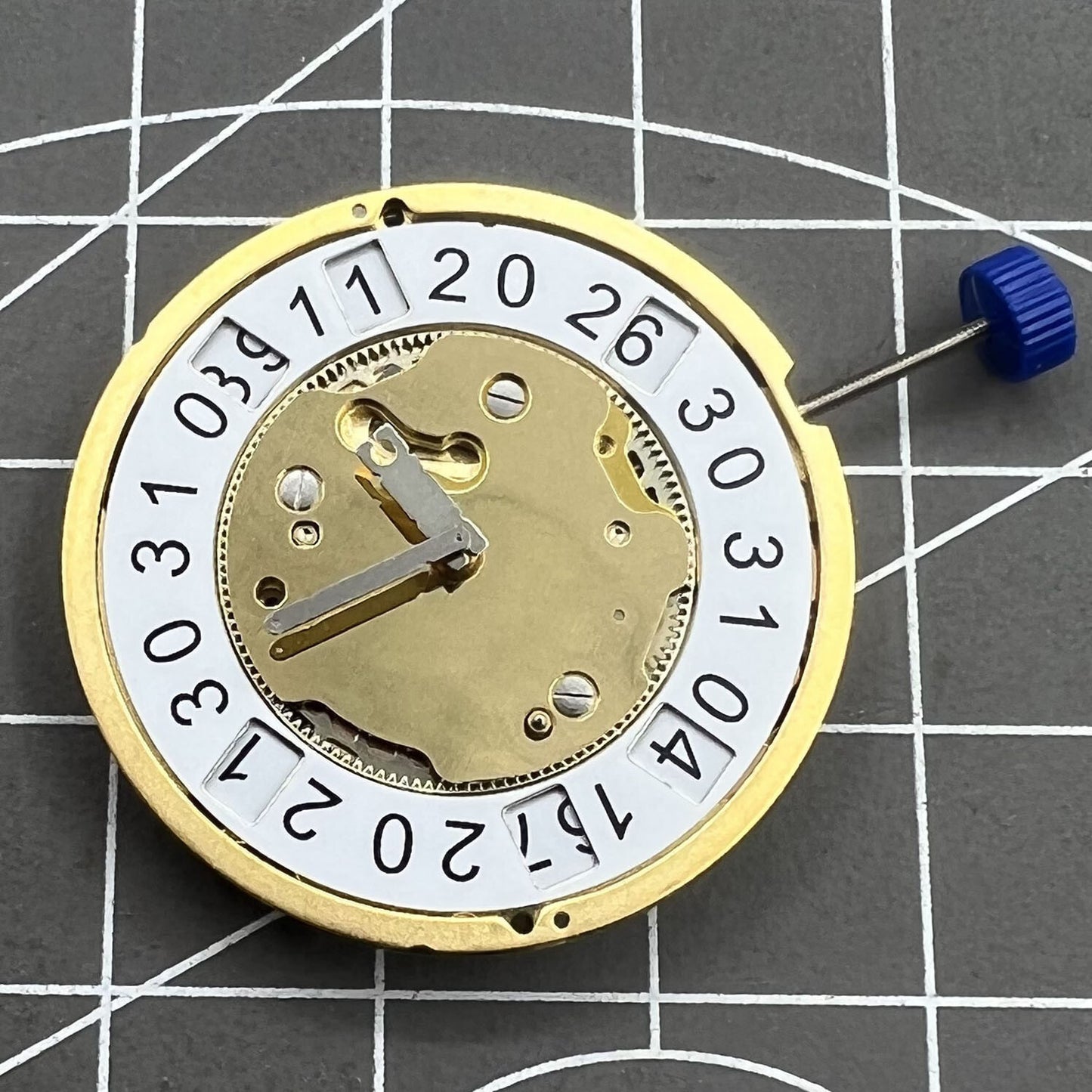 Ronda Quartz Uhrwerk Modell 5010B Swiss watch movement for precise timekeeping and durability.
