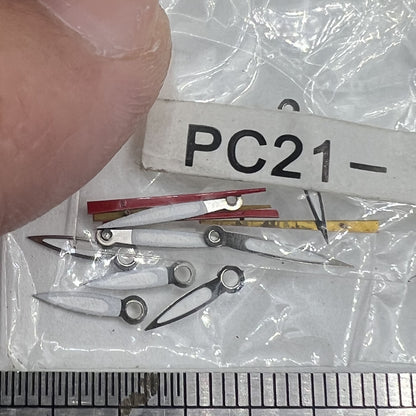 Leuchtende rote Sekundenzeiger für Miyota 2035 Quarzwerk P1-H4-C112 