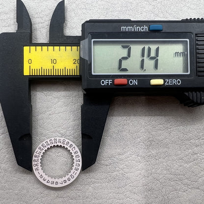 Graue Datumsscheibe Austausch Rad Datum Rad Universell für RLX 3135 Uhrwerk