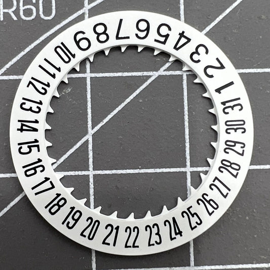 Arabic date disk wheel for Japan NH35 automatic mechanical watch movement, precision replacement part.