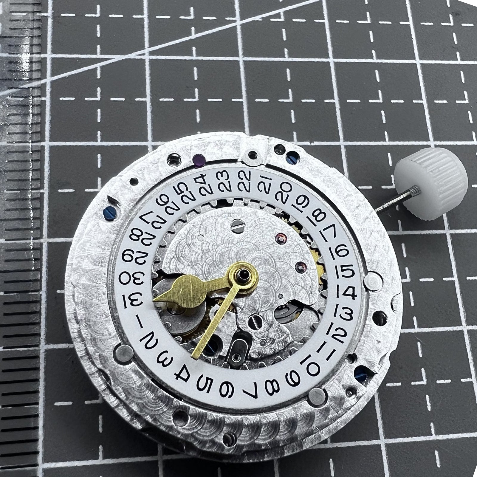 Shanghai 3285 Automatik Uhrwerk mit mechanischem 4-Zeiger GMT f�r pr�zise Zeitmessung