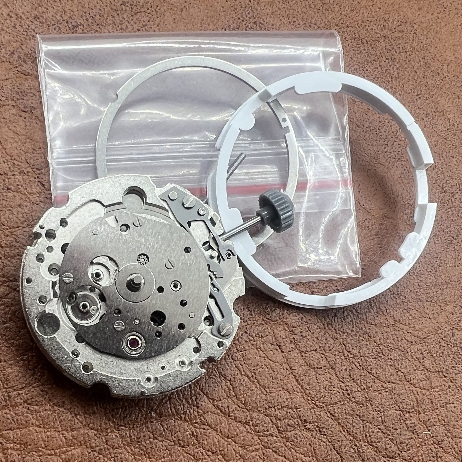 Miyota 8245 automatic mechanical watch movement with small seconds, precision timekeeping by Miyota.