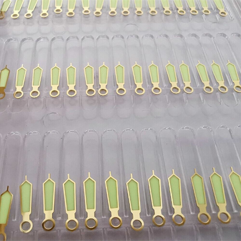 C3 green luminous watch hands set for SKX/SBBN with NH35A/NH36A movement, precise fit