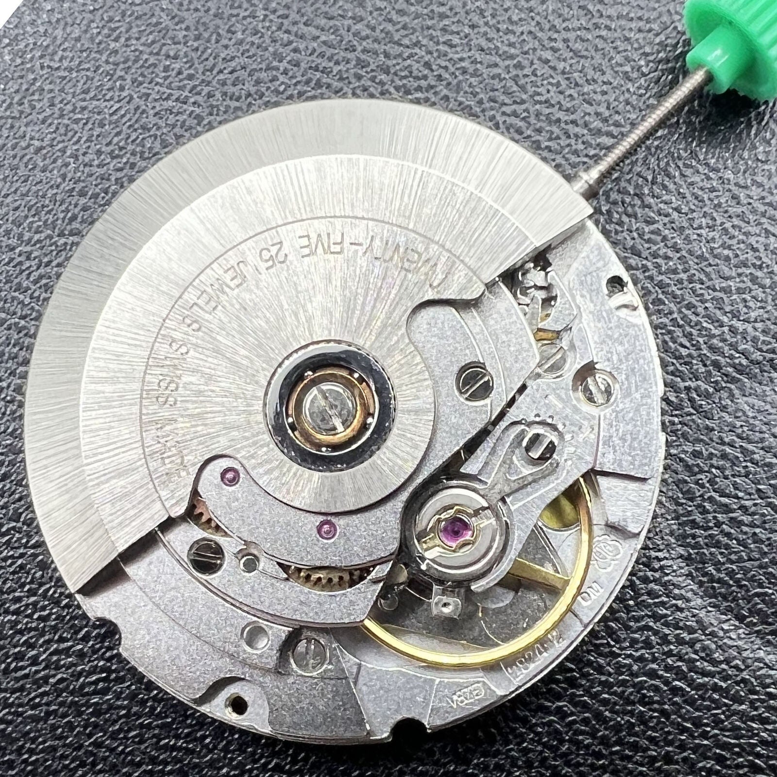ETA 2824-2 Swiss mechanical movement by ETA showcasing precise watch mechanism components.